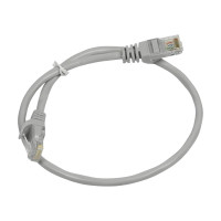 Патч-корд UTP, RJ-45, CAT.5 0.5m GRAY TRINIX