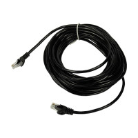 Патч-корд UTP, RJ-45, CAT.5 15m BLACK TRINIX