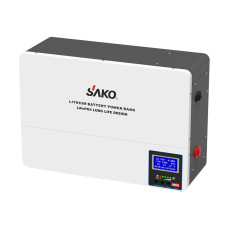 Акумуляторна батарея настінна SK-51.2V100Ah Li-Wall series LiFePО4 Sako