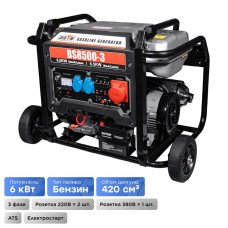 Бензиновий генератор BS8500-3 Bison