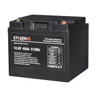 Акумуляторна батарея 12.8V 40AH LiFePo4 Cyclen