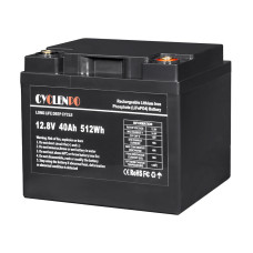 Акумуляторна батарея 12.8V 40AH LiFePo4 Cyclen