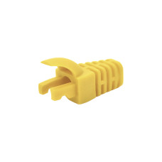 Чохол ізолюючий для роз'єма RJ-45 Cat.5/Cat.6, (N) ПВХ жовтий (100 шт/уп)