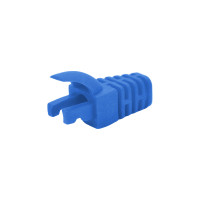 Чохол ізолюючий для роз'єма RJ-45 Cat.5/Cat.6, (N) ПВХ синій (100 шт/уп)
