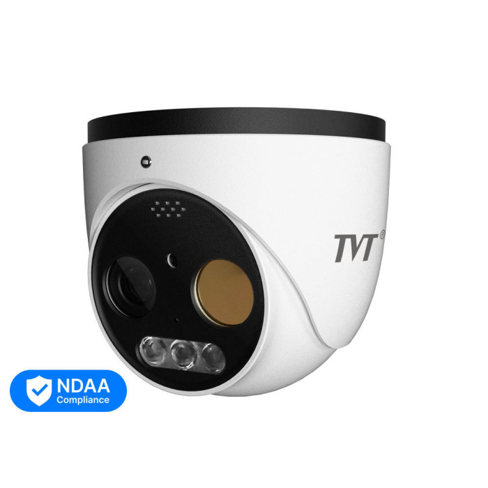Відеокамера TD-5525E1-VT1(7/PE) WHITE TVT 5Mp f=7 мм