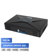 Джерело безперебійного живлення DC UPS TRX-MUPS-48100 Type-C (4*6000mAh LiFePo4) Trinix