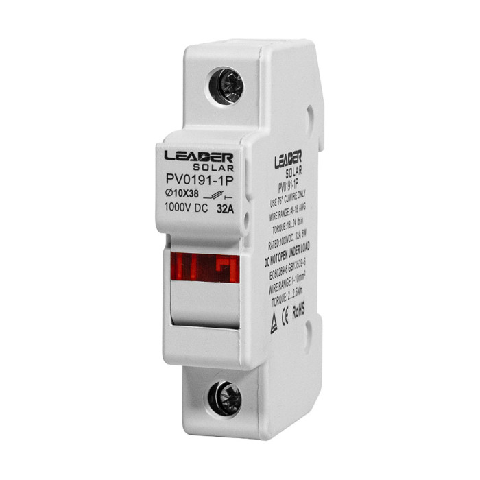 Роз’єднувач запобіжників PV0191-1P DC Leader