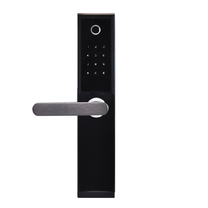 Замок біометричний TRL-5104BTF BLACK Left TRINIX