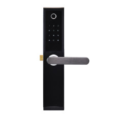 Замок біометричний TRL-5104BTF BLACK Right TRINIX