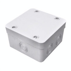 Коробка розподільна, сіра, гладкостінна, IP65, 100х100х50 (уп.60шт.) Courbi