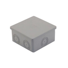 Коробка розподільна, сіра, гладкостінна, IP65, 80х80х40 (уп.60шт.) Courbi