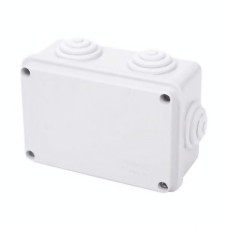 Коробка розподільна, сіра з кабельними вводами, IP55, 120х80х50 (уп.24шт.) Courbi