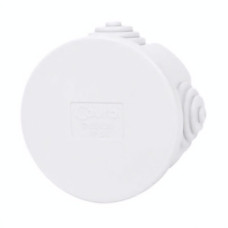 Коробка розподільна, сіра з кабельними вводами, IP54, Ø65х35 (уп.60шт.) Courbi