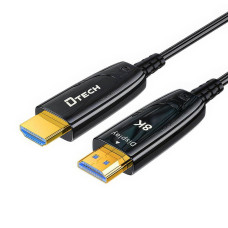 Кабель оптичний HDMI 2.1V 100 м (DT-HOF8100) DTECH