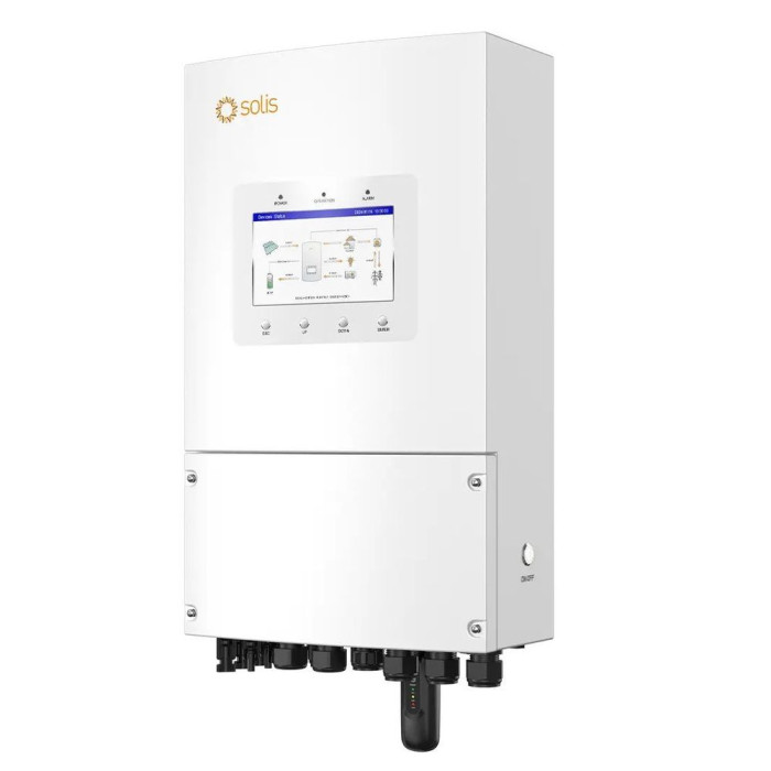 Гібридний інвертор SOLIS S6-EH1P6K-L-PLUS 6KW 48V 2 MPPT Wi-Fi 220V Однофазний