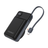 Power Bank B696 з магнітною зарядкою 20000mAh Black Choetech
