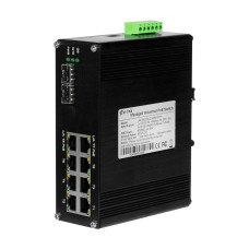 PoE комутатор LNK-IMC208-2.5GPM-SFP+ L2 45-57V DC