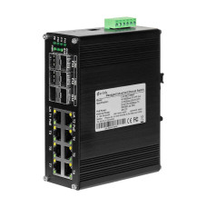 PoE комутатор ETH-IMC2408MP L2+ 45-57V DC