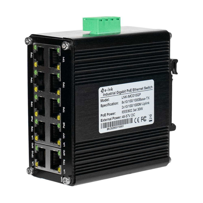 PoE комутатор LNK-IMC010GP E-LINK