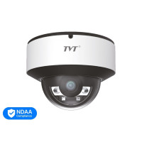 Відеокамера TD-9541S4-C(D/PE/AW2) WHITE 4Mp, купол, MicroSD, аудіо, f=2.8 мм
