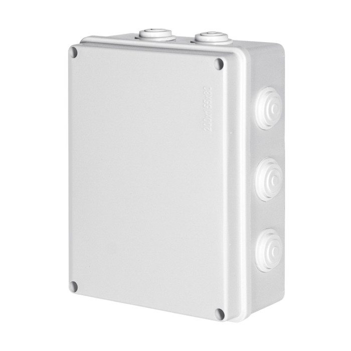Коробка розподільча з кабельнами вводами VLC-04BX 200*155*80 мм Light Vision