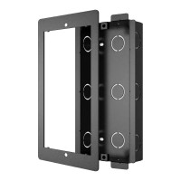 R20K/R20B Black Akuvox - Монтажний комплект для врізного монтажу