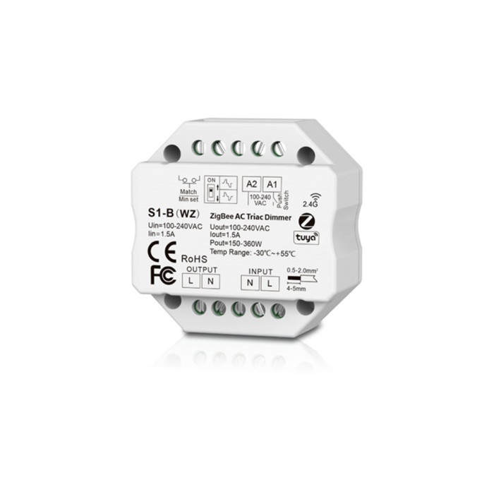 ZigBee диммер AC Triac Akubela