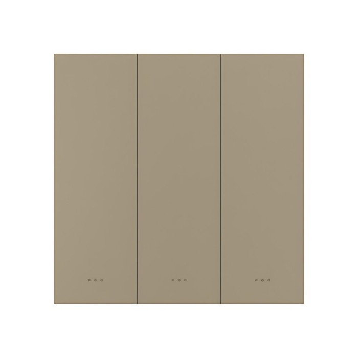 ZigBee вимикач (3 канали) Akubela (золотий)