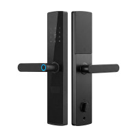 Замок біометричний TRL-5404BTF BLACK L/R TRINIX
