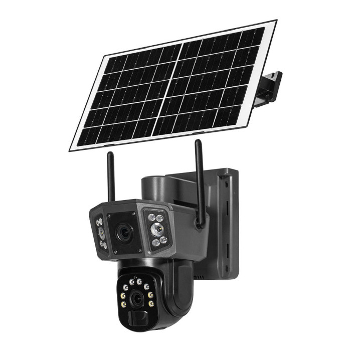 Відеокамера VLC-9230IG/2C3S (Solar) 3Mp+3Mp, Speed Dome, 4G, SD-карта, V380 Light Vision
