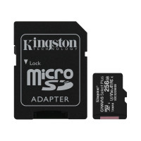 Модуль пам'ятi Miсro-SDXC TransFlash Memory Card 256GB Kingston (з SD адаптером) class 10 A1