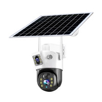 Відеокамера VLC-9192WIA/2C (Solar) 2Mp+2Mp, Speed Dome, WIFI, SD-карта, V380, біла Light Vision