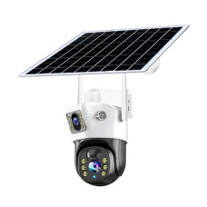 Відеокамера VLC-9192WIA/2C (Solar) 2Mp+2Mp, Speed Dome, WIFI, SD-карта, V380, біла Light Vision