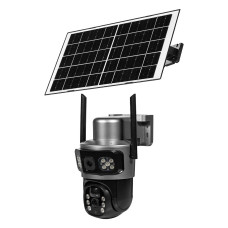 Відеокамера VLC-9430IG/2C3S (Solar) 3Mp+3Mp, Speed Dome, 4G, SD-карта, V380 Light Vision