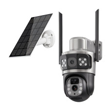 Відеокамера VLC-9430WIA/2C3S (Solar) 3Mp+3Mp, Speed Dome, WIFI, SD-карта, V380 Light Vision