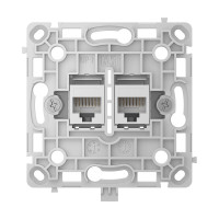 Розетка Ajax OutletCore (LAN) White
