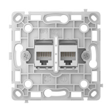Розетка Ajax OutletCore (LAN) vertical White