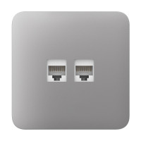 Фронтальна панель Ajax SoloCover (LAN) fog