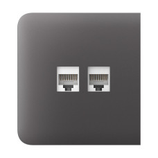 Фронтальна панель Ajax SideCover (LAN) grey