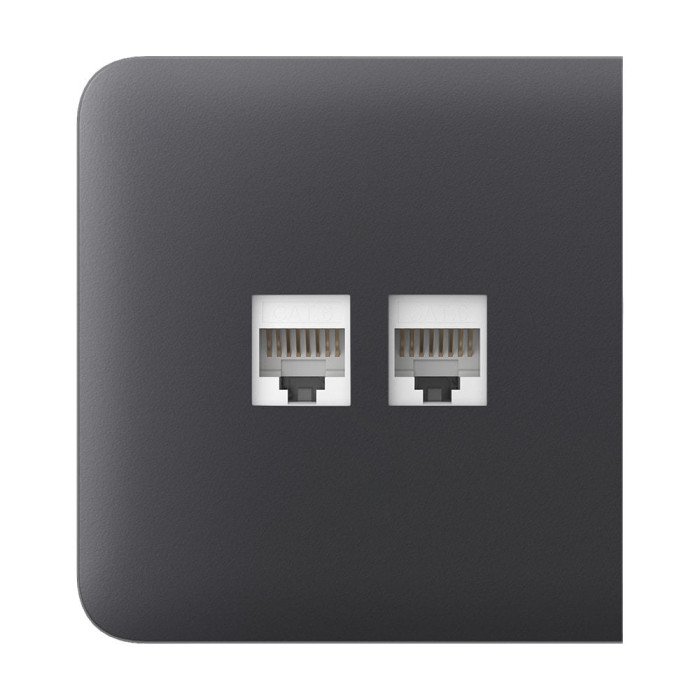 Фронтальна панель Ajax SideCover (LAN) graphite