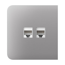 Фронтальна панель Ajax SideCover (LAN) fog