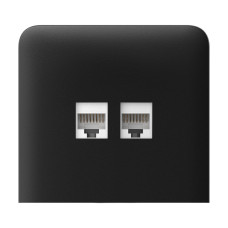 Фронтальна панель Ajax SideCover (LAN) vertical black