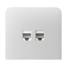 Фронтальна панель Ajax SideCover (LAN) vertical white