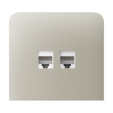 Фронтальна панель Ajax SideCover (LAN) vertical ivory