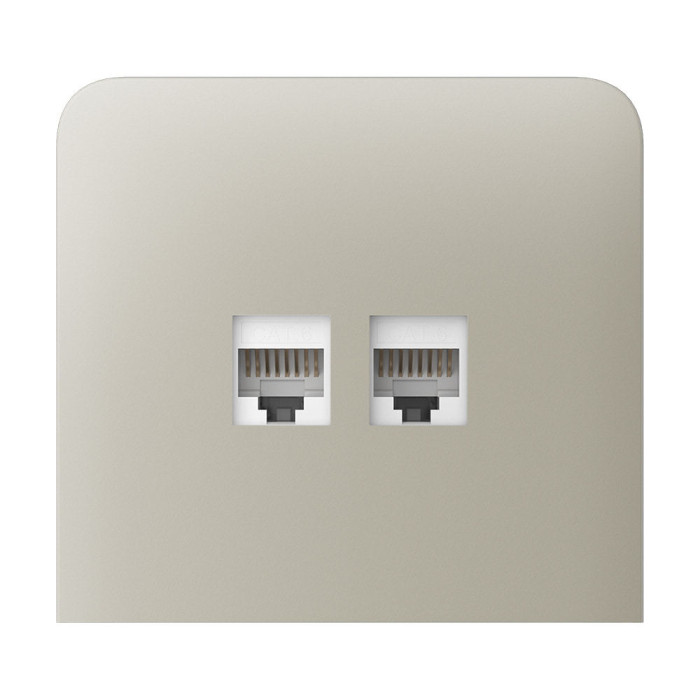 Фронтальна панель Ajax SideCover (LAN) vertical ivory