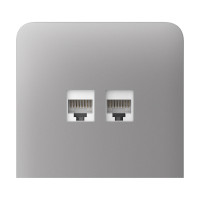 Фронтальна панель Ajax SideCover (LAN) vertical fog