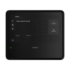Бездротовий ППКП Ajax EN54 Fire Hub Jeweller Black