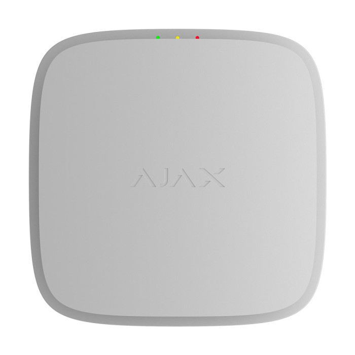 Датчик диму комбінований звуковий Ajax EN54 FireProtect (Smoke/Sounder) Jeweller White