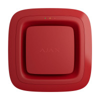 Адресний пожежний оповіщувач звуковий Ajax EN54 FireProtect (Sounder) Jeweller Red