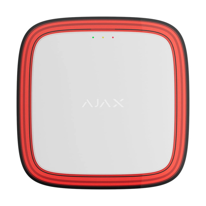 Адресний пожежний оповіщувач світловий Ajax EN54 FireProtect (VAD) Jeweller White